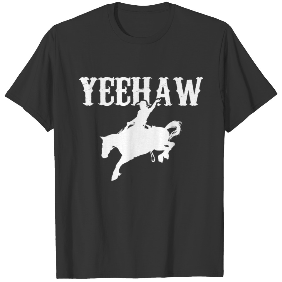 Horse Riding Cowboy Yeehaw T-shirt