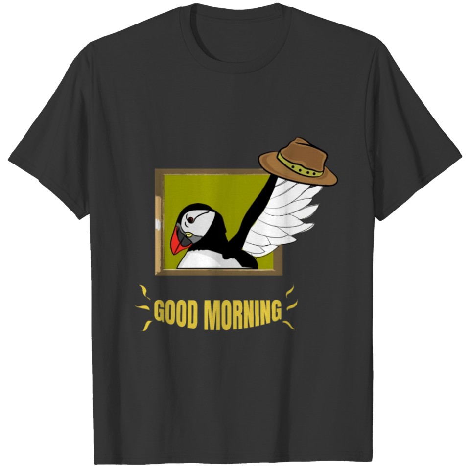 Puffin Bird Animal Flying Creature Funny Gift T Shirts