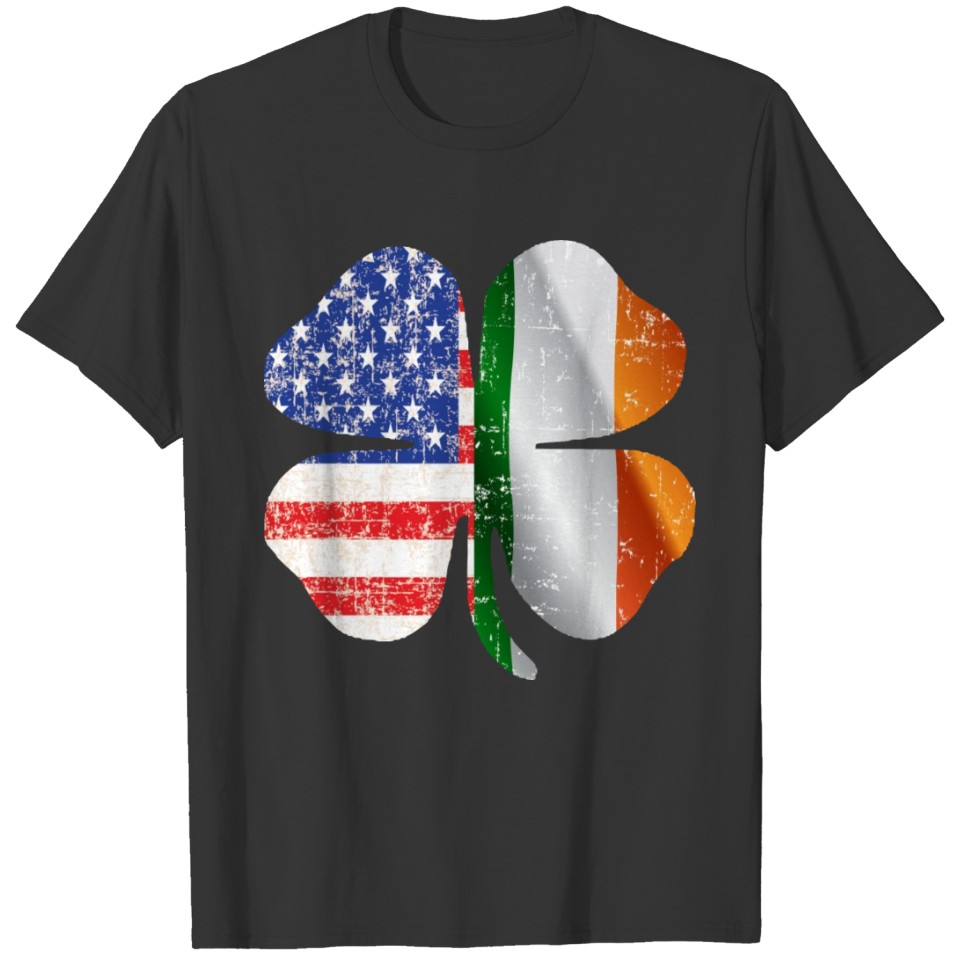 clover american irish T-shirt