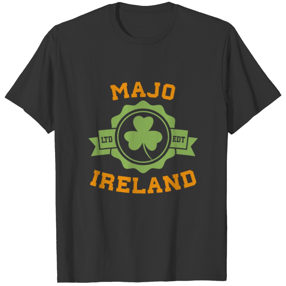 Majo Ireland Counties Irish St Patricks Day Gift T-shirt