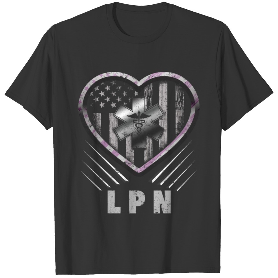 Nursing School Licensed Practical Nurse Shirt T-shirt