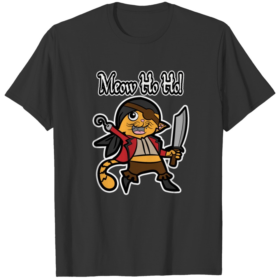 Pirate Cat T-shirt