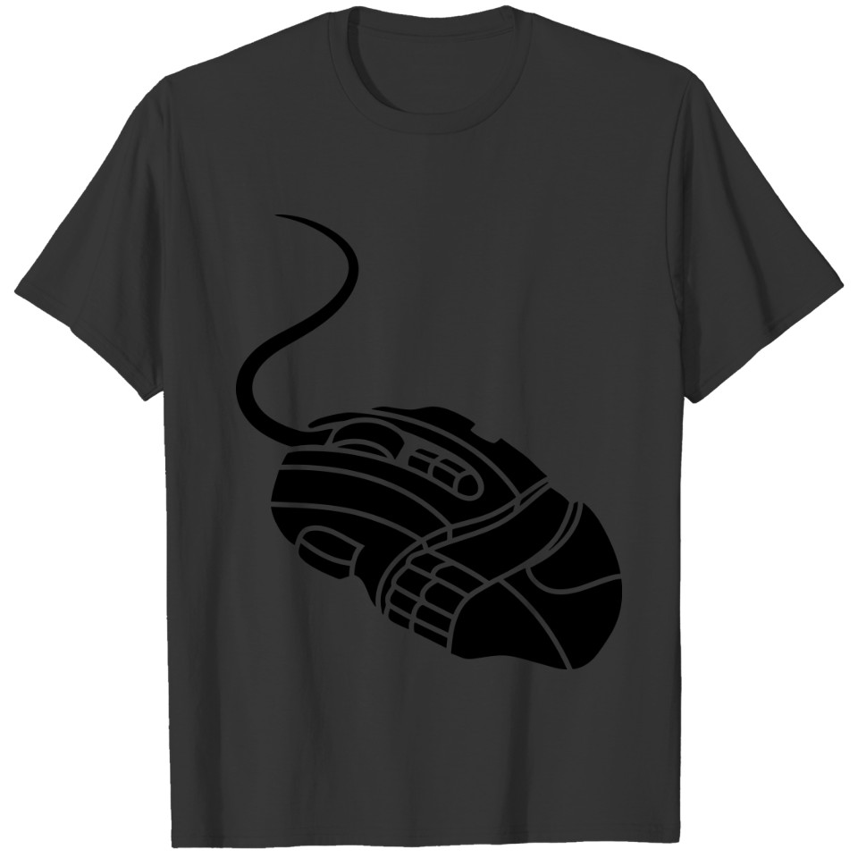 black cool computer mouse gamer mouse computer cli T Shirts