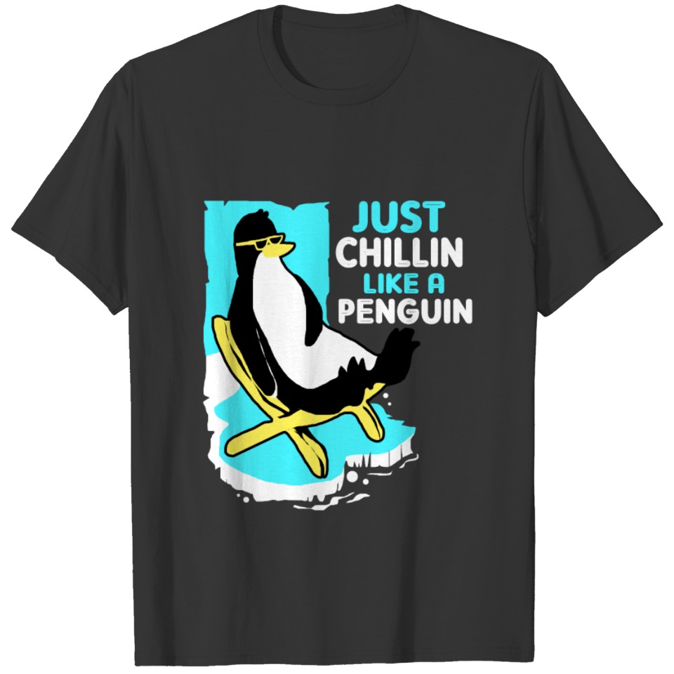 Penguin Arctic Fluffy Planet Environment Greenland T Shirts