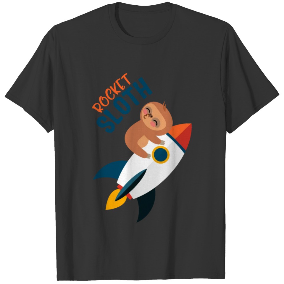 Rocket SLOTH Sweater Flex Fleece Pullover Class T-shirt