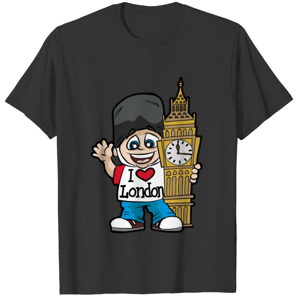 I LOVE LONDON Big Ben City United Kingdom Brexit T-shirt