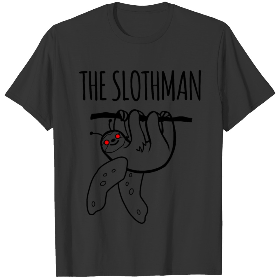 Sloth Moth Slothman Mothman Gift Idea T-shirt