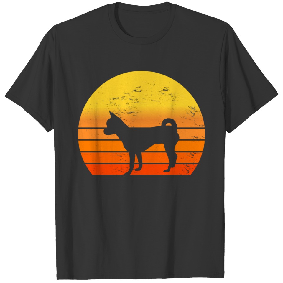 Chihuahua Sun Sunset Dog Gift T Shirts