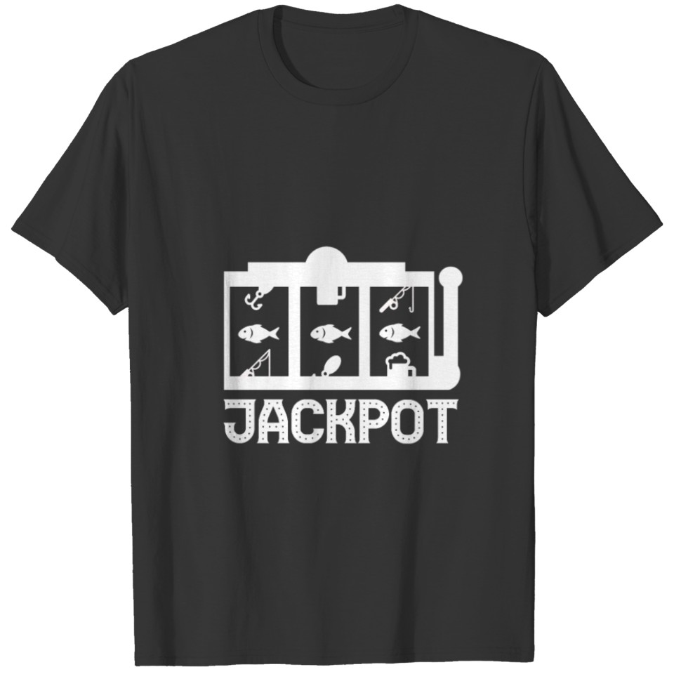 Fishing Shirt - Fisher - Jackpot T-shirt