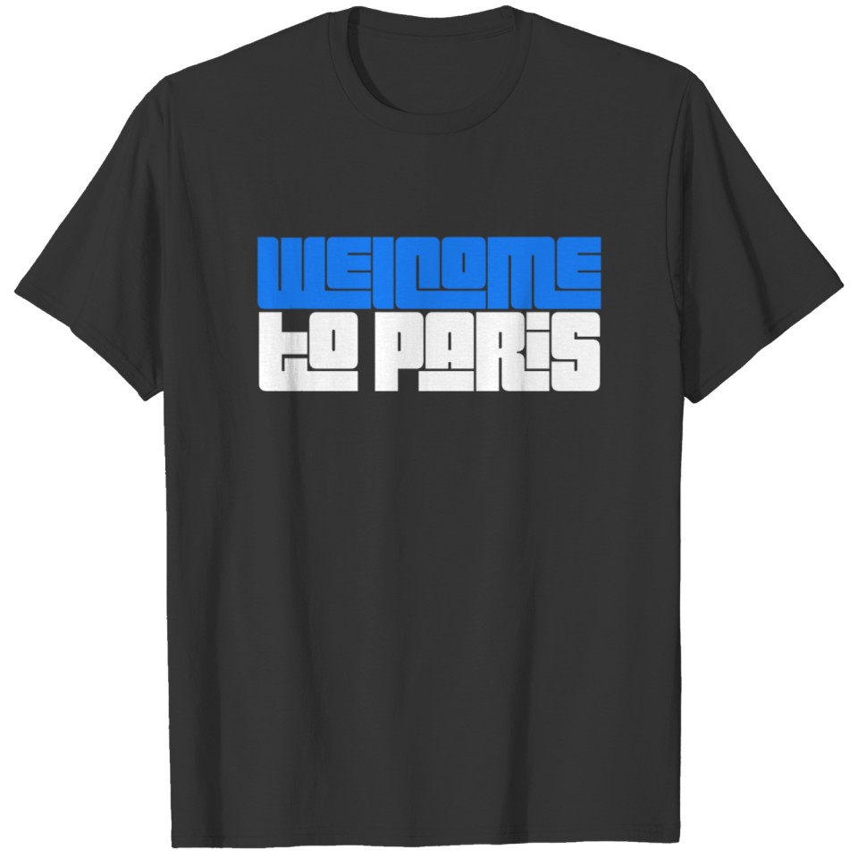 Welcome to Paris T-shirt