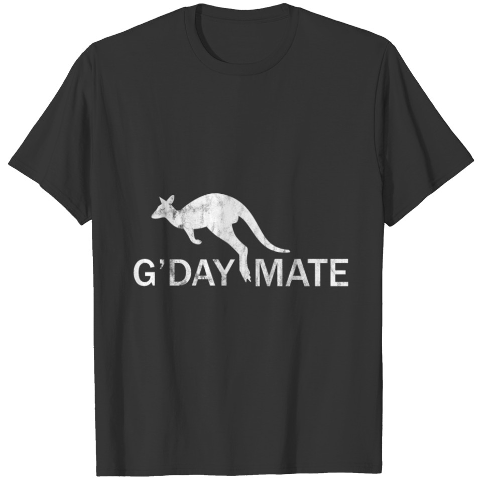 Springendes Känguru T-shirt