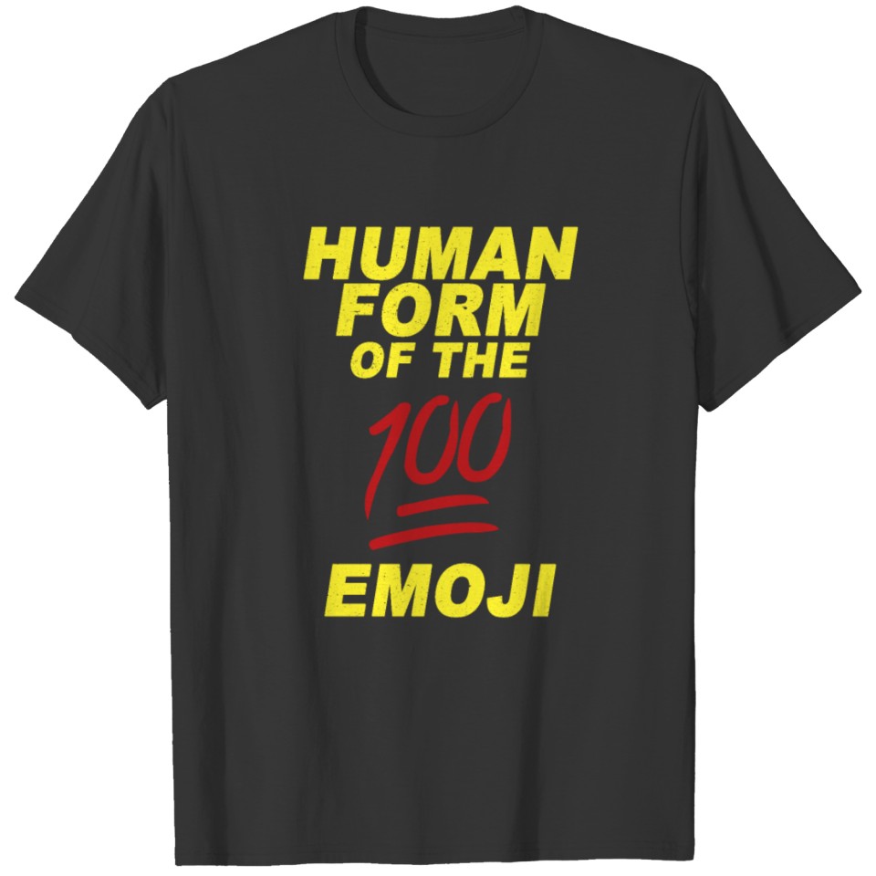Human Form Of The 100 Emoti Brooklyn Nine Nine B99 T-shirt