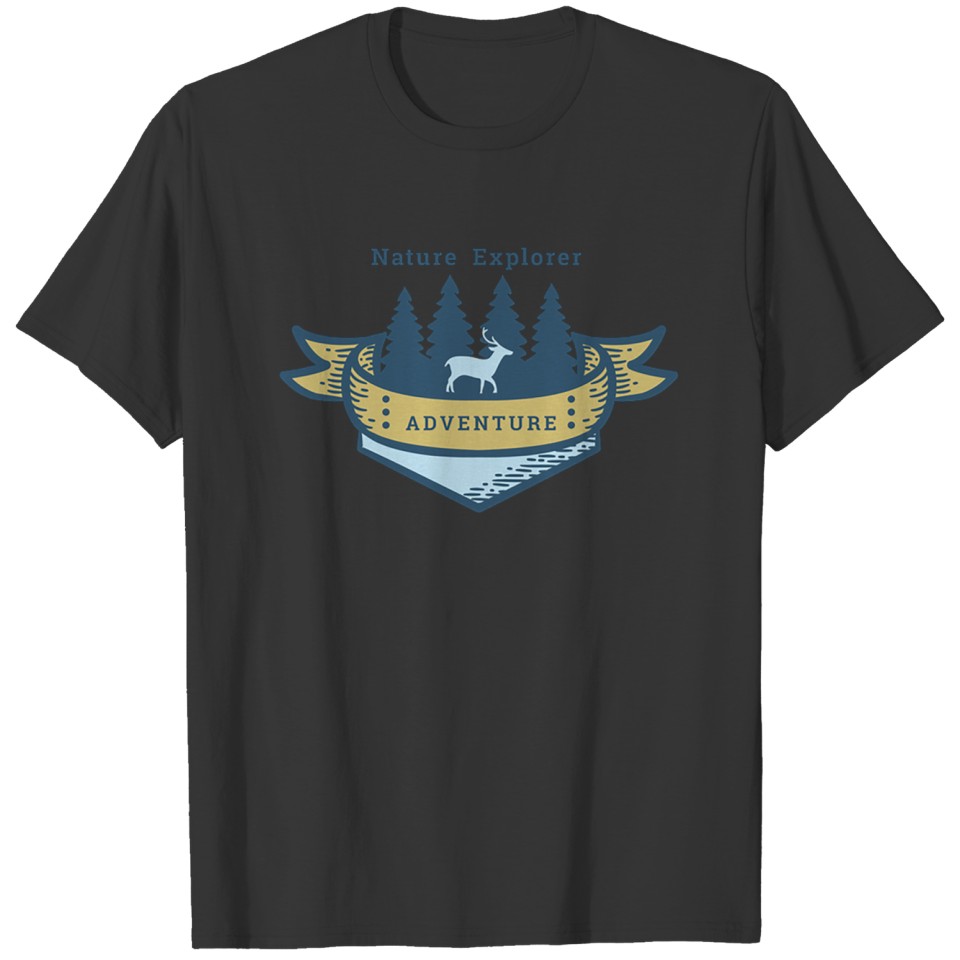 hipster Expedition Peak Climb Tent T-shirt