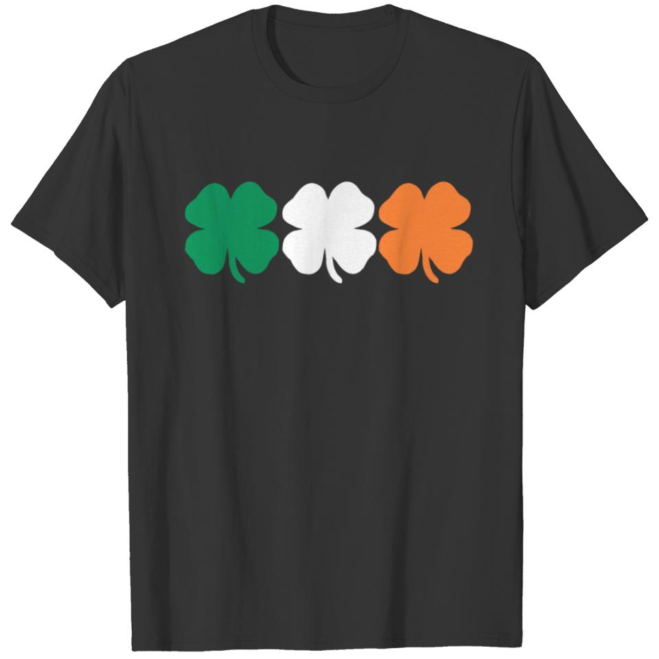 Irish Clover Flag St Patricks Day T Shirt T-shirt