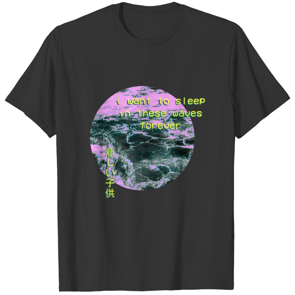 Aesthetic Vaporwave Meme Gift Emotional Vaporwave T-shirt