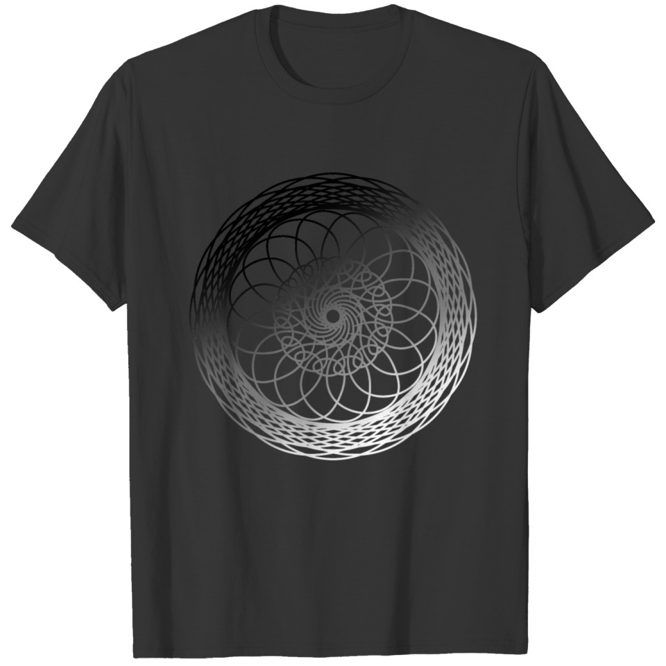 Mandala black and white T Shirts