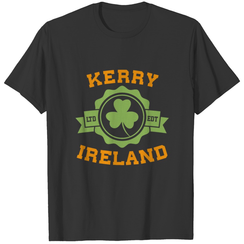 Kerry Ireland Counties Irish St Patricks Day Gift T-shirt