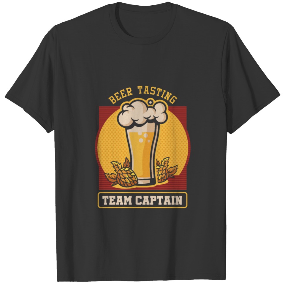 Beer Tasting Team Captain T-shirt