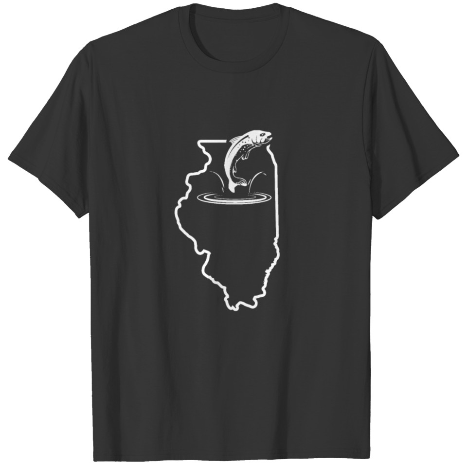 Fly Fishing Flies Trout Illinois Golden Trout T Shirts