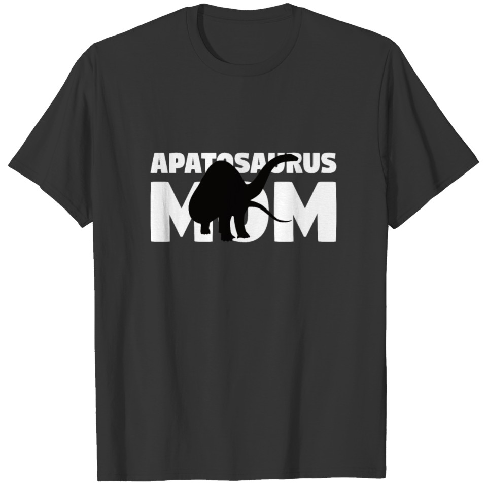 Apatosaurus Mom Dinosaur T Shirts Paleontology Gift