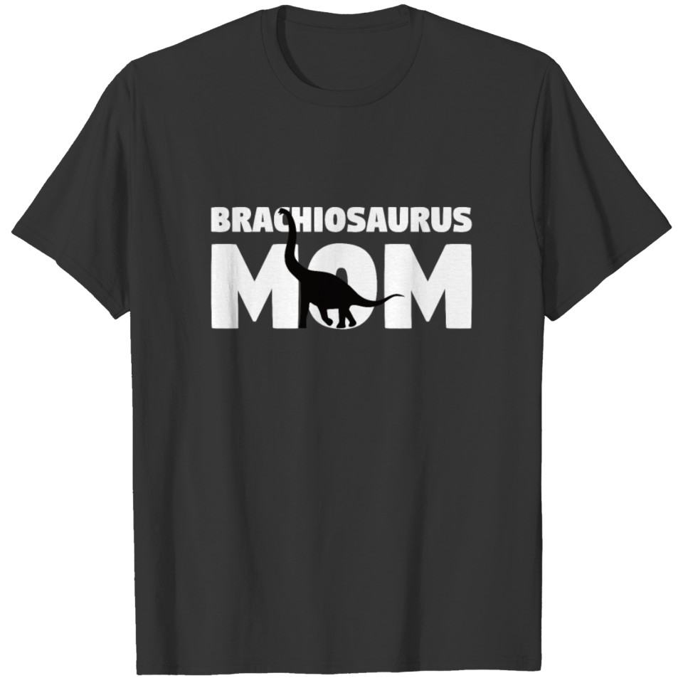 Brachiosaurus Mom Dinosaur T Shirts Paleontology