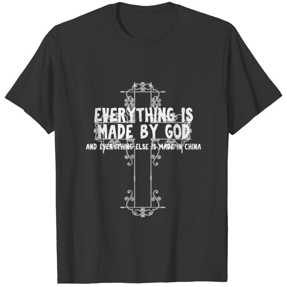 Made By God Jesus Saves Bro Gift T-shirt