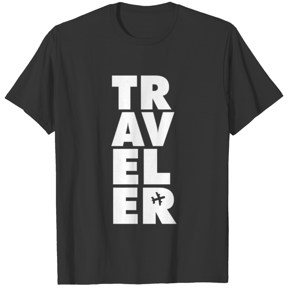Traveler Travel Holiday backpacker T-shirt