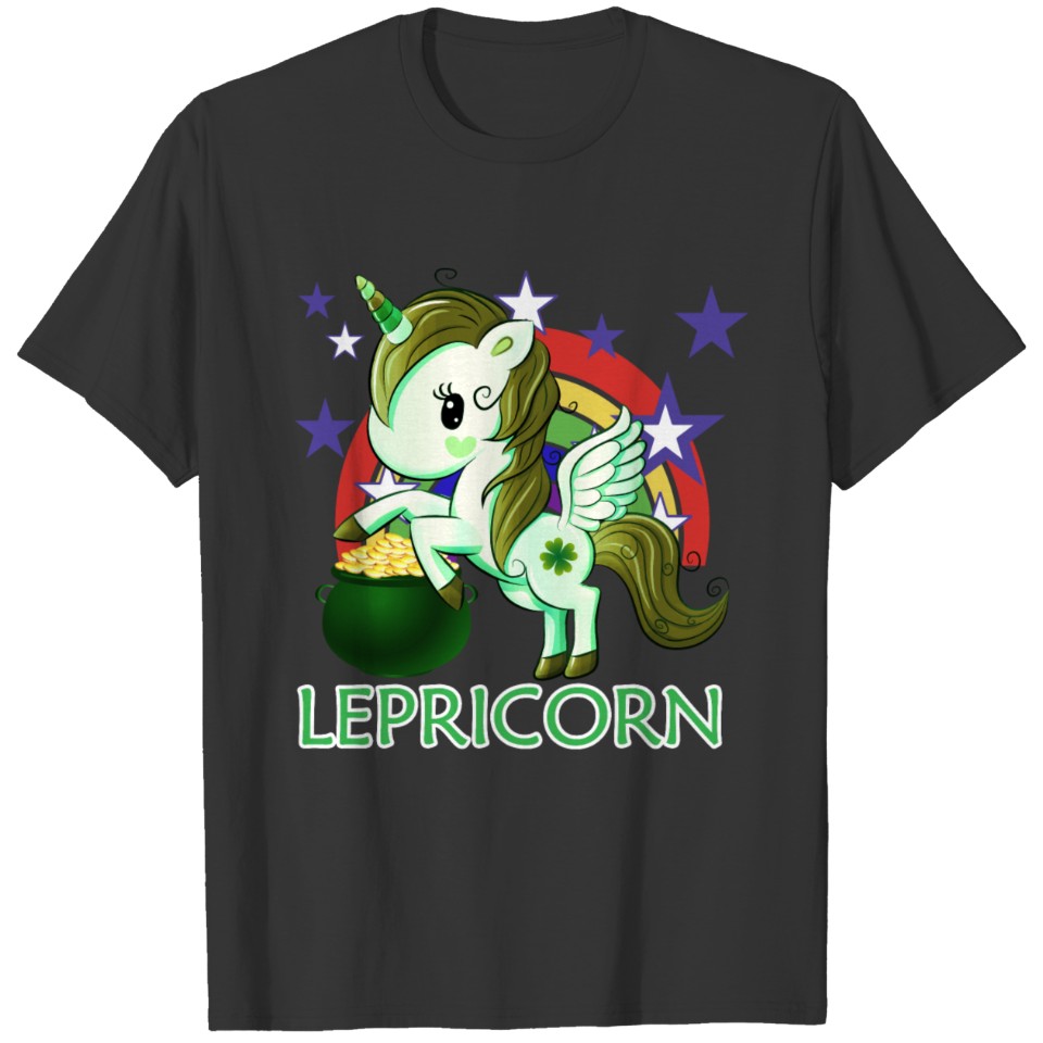 Lepricorn St Patricks Unicorn T-shirt
