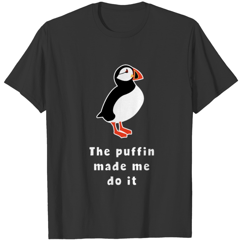 Puffin Iceland Funny Bird T Shirts