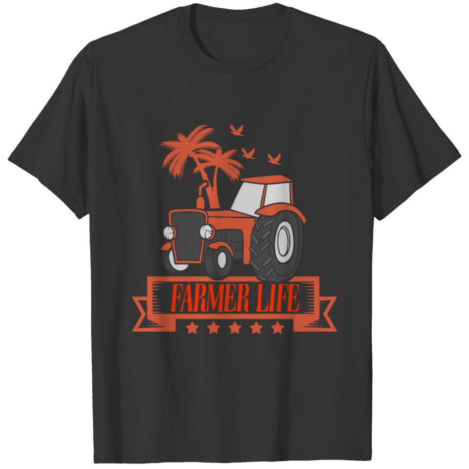 tractor farmer farmer agriculture gift T-shirt