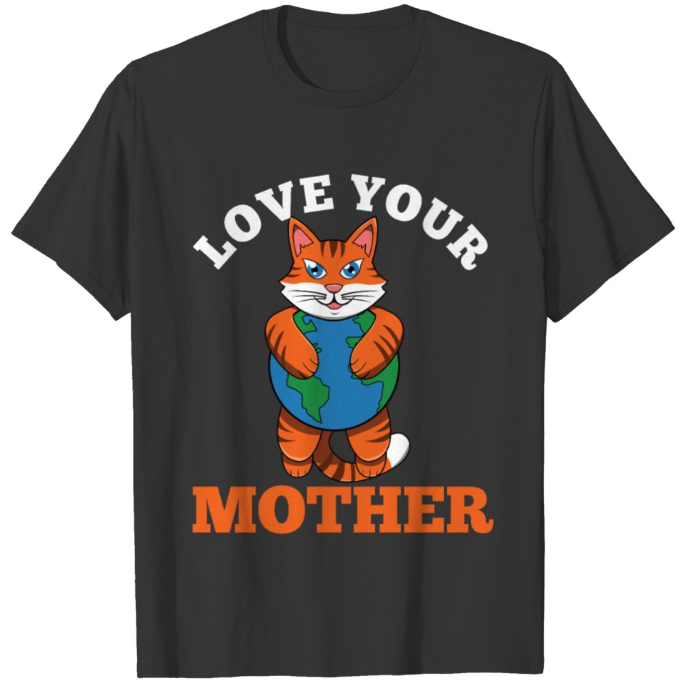 Earth Day 2019 Funny Cat Maine Coon Men Women Kids T Shirts