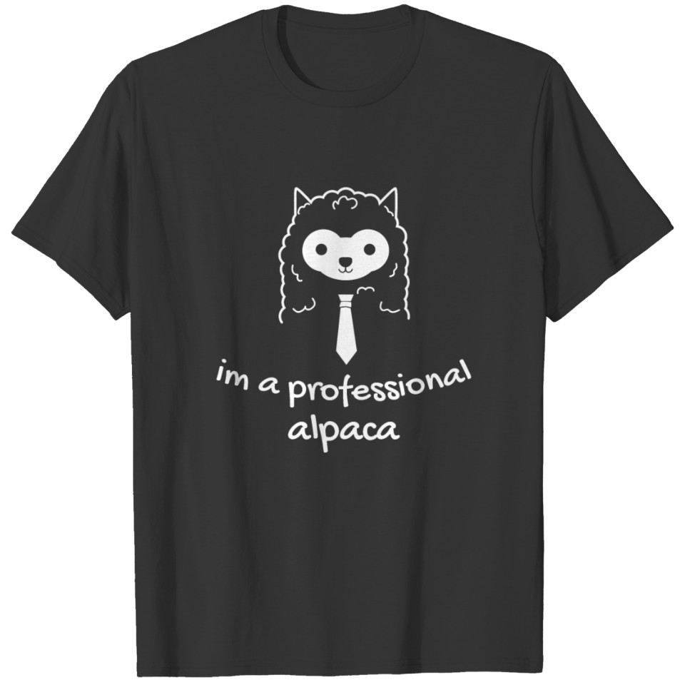 Professional Alpaca Design for Men, Women and Kids T-shirt