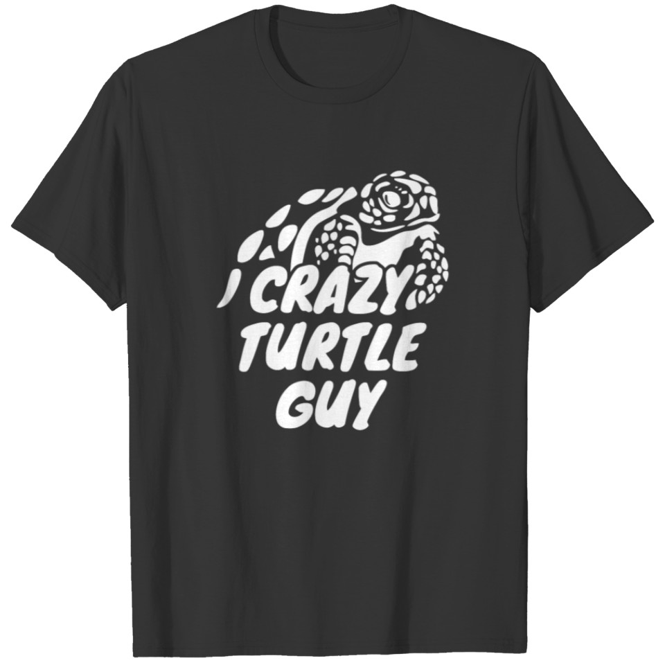 Crazy Turtle Guy Funny T Shirt T-shirt