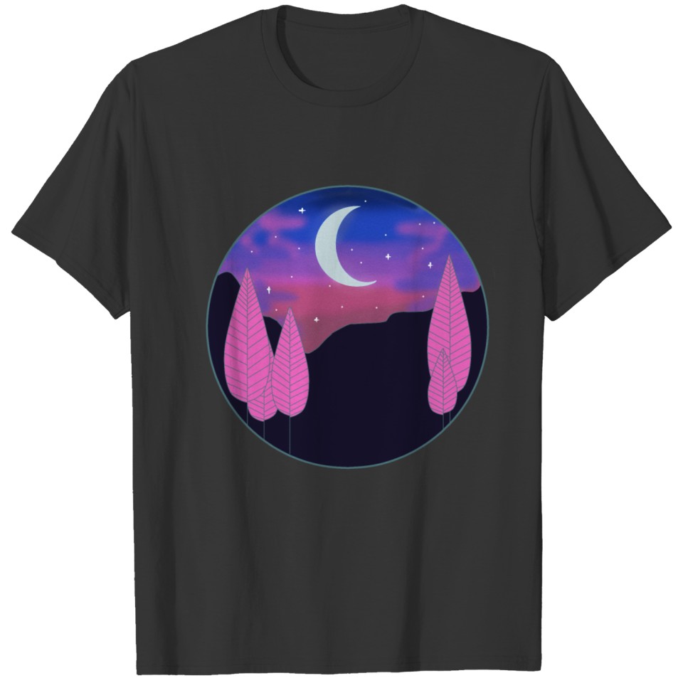 night sky T-shirt