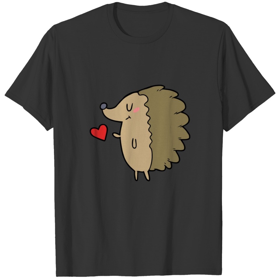 cute hedgehog T-shirt