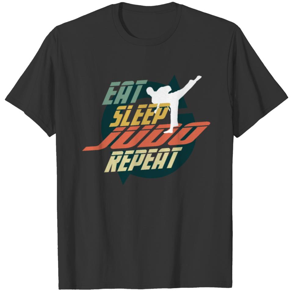 EAT SLEEP JUDO REPEAT T-shirt