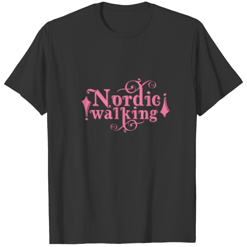 Hiking Walker Nordic Walk Nordic Walking Mom T Shirts