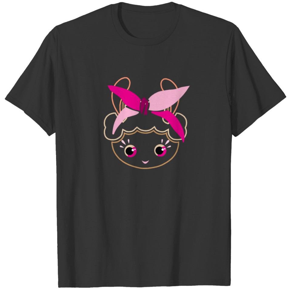 Cute Alpaca Pink Bandana Llama Zoo Animals Gift T Shirts