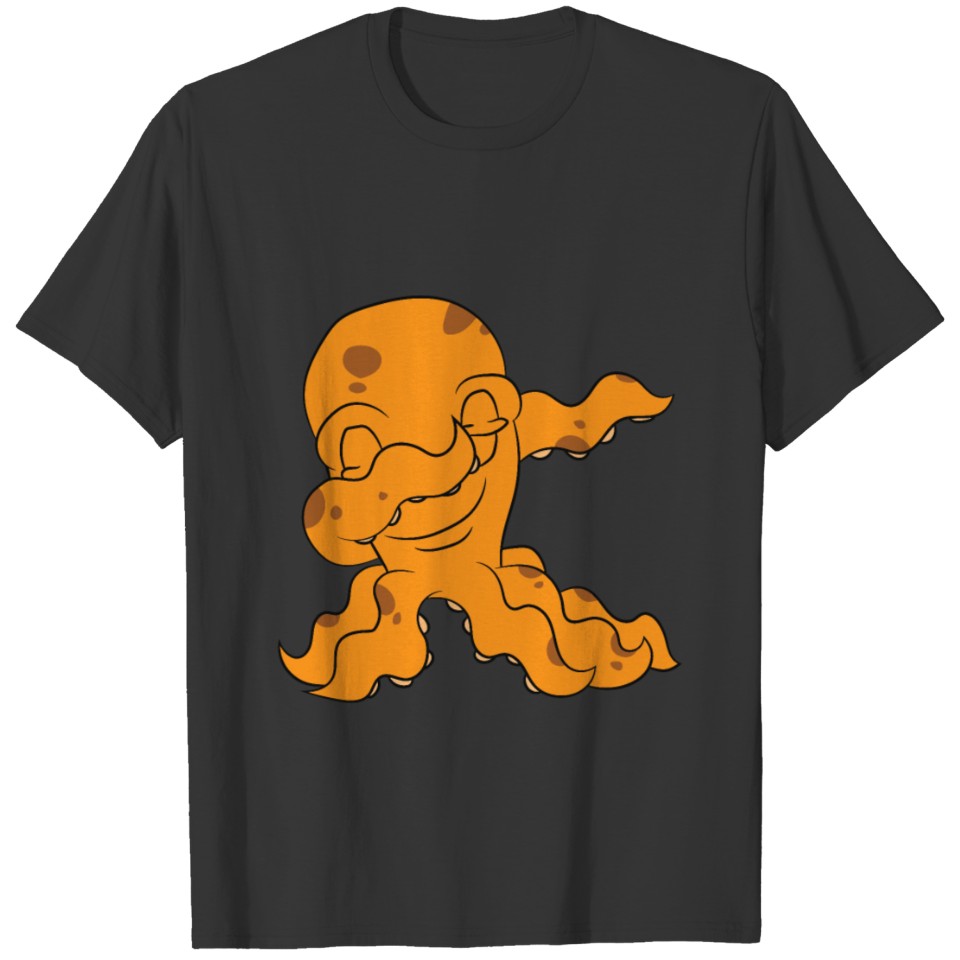 Vintage Octopus Dabbing Dab Gift T-shirt