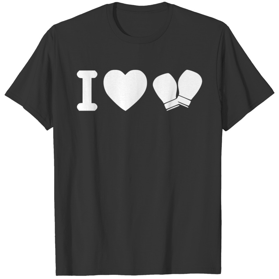 i love to box T-shirt