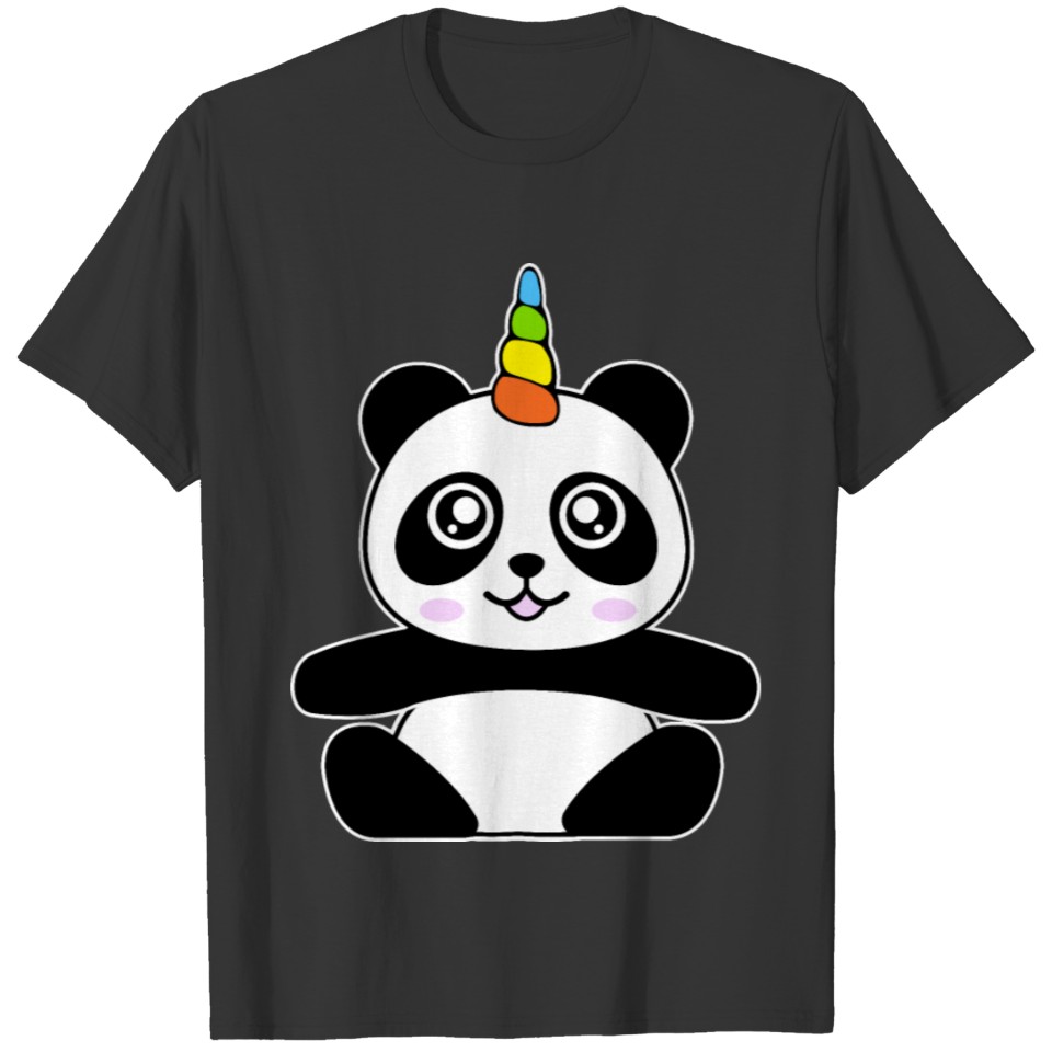 Panda Unicorn Pandacorn Pandicorn Gift T-shirt