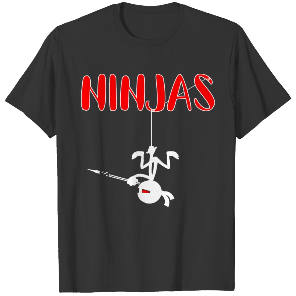 Funny Ninja Warrior Ninjas Lover T-shirt