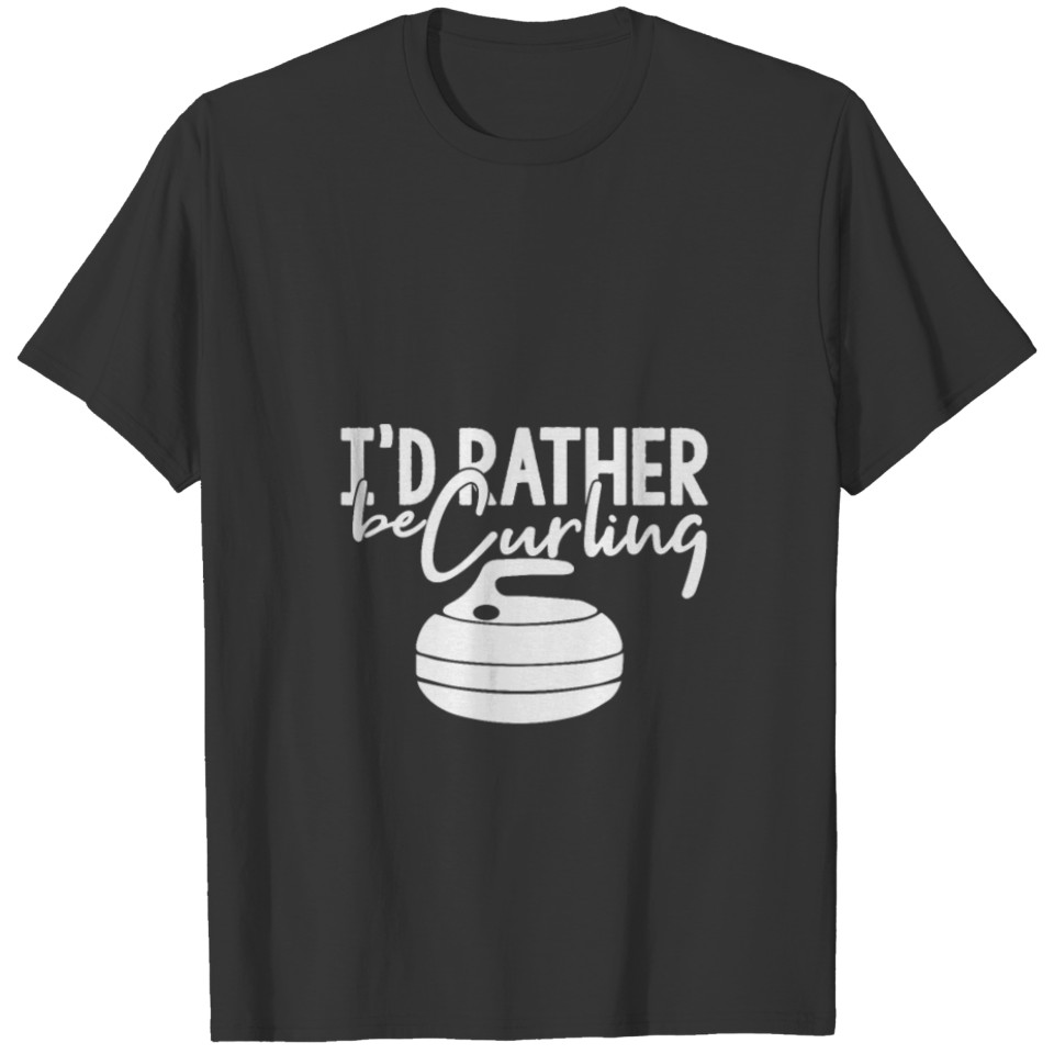 curling T-shirt