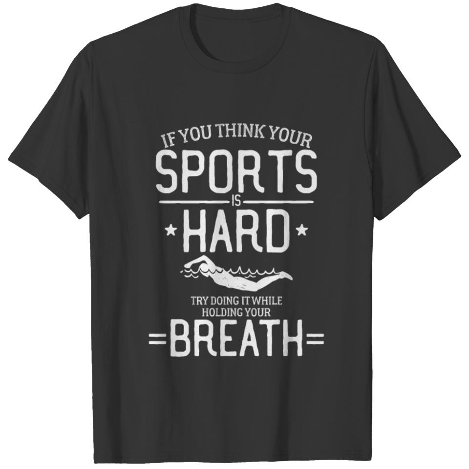 Swim saying T-shirt