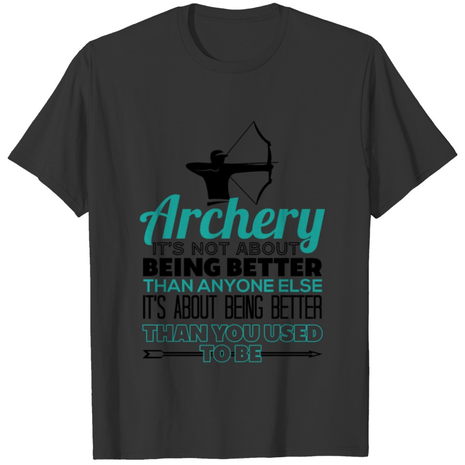 Archer Archery Funny Gift T-shirt