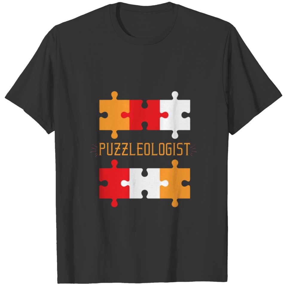 Funny Puzzleologist Puzzle gift T-shirt