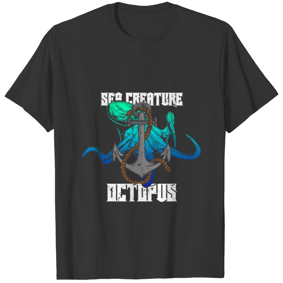Octopus Sea Animals T-shirt T-shirt