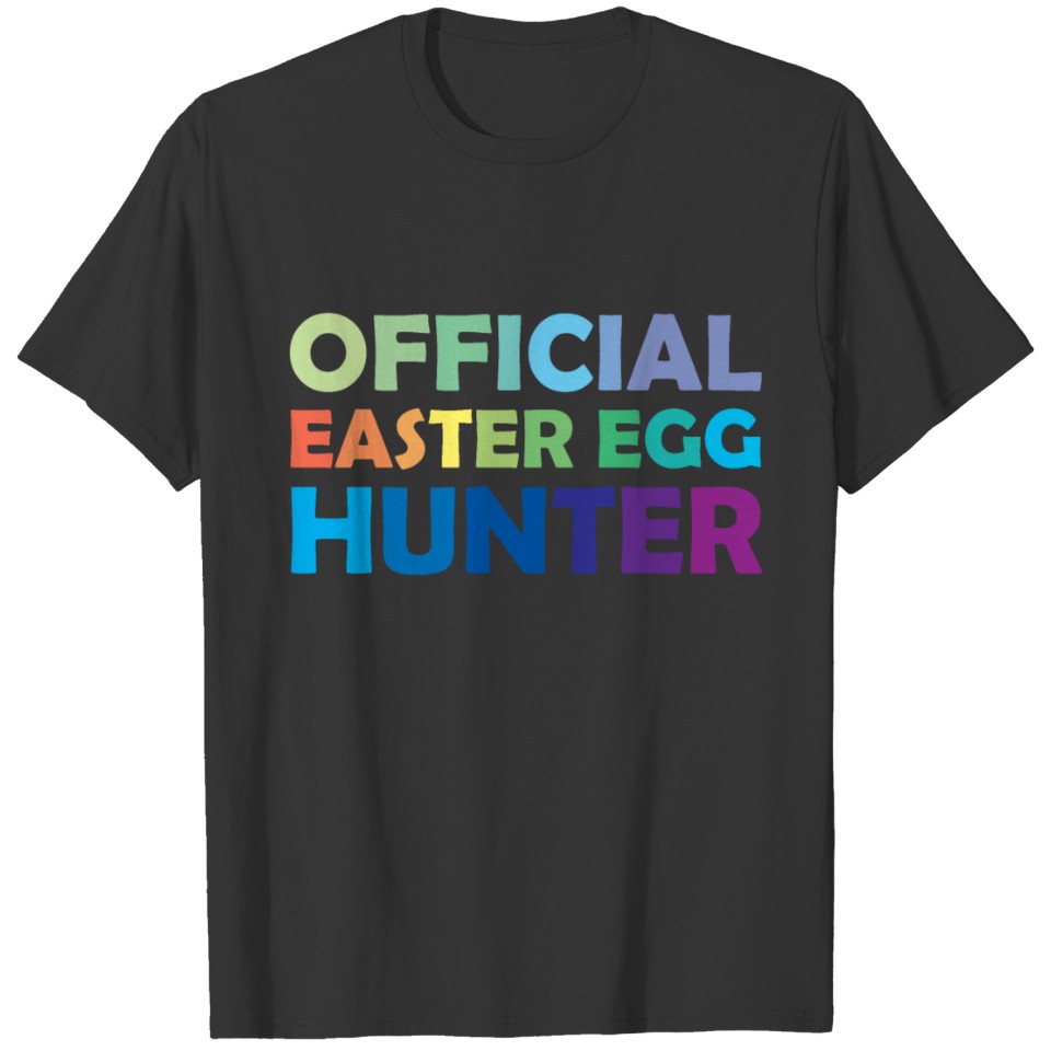 Official easter egg hunter T-shirt