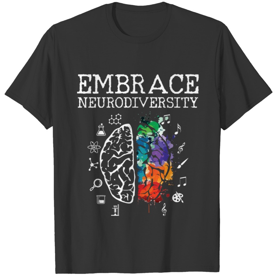 Embrace Neurodiversity - ASD ADHD Autism Awareness T-shirt