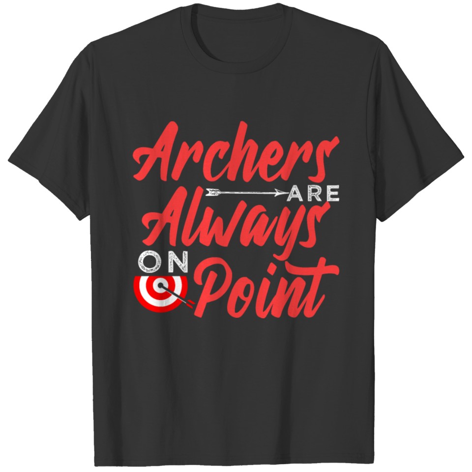 Archery bow and arrow archer T-shirt